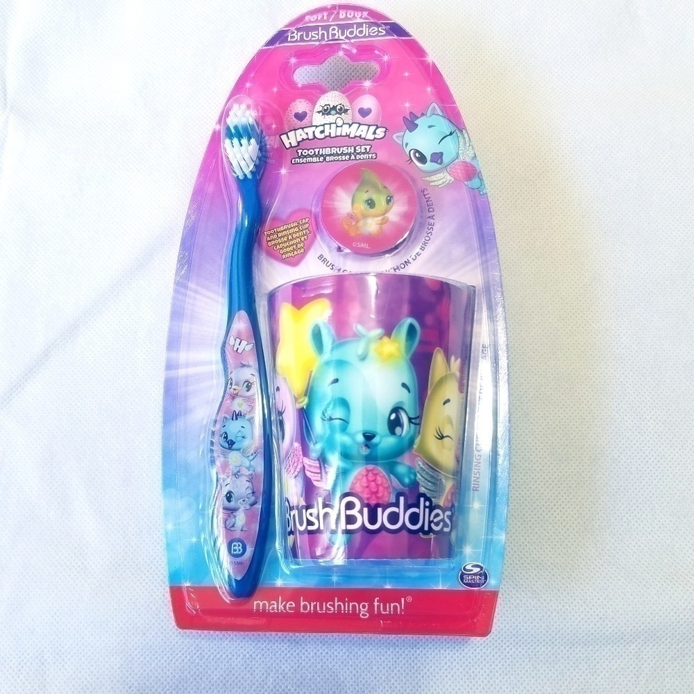 Hatchimals Toothbrush Cap & Rinsing Cup
